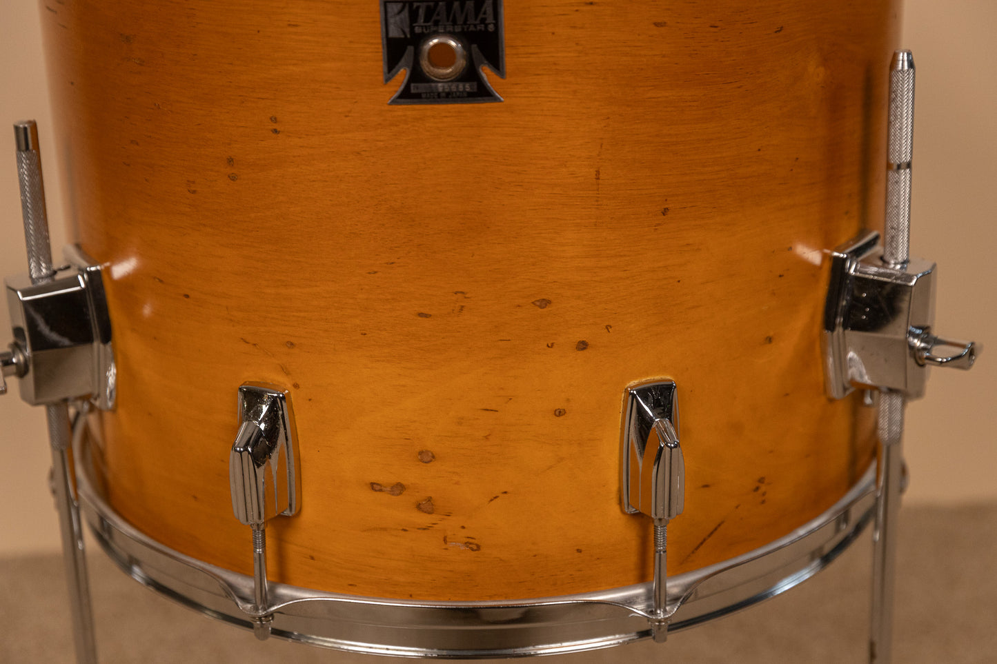 Vintage Tama 16x16 Superstar Super Maple Floor Tom