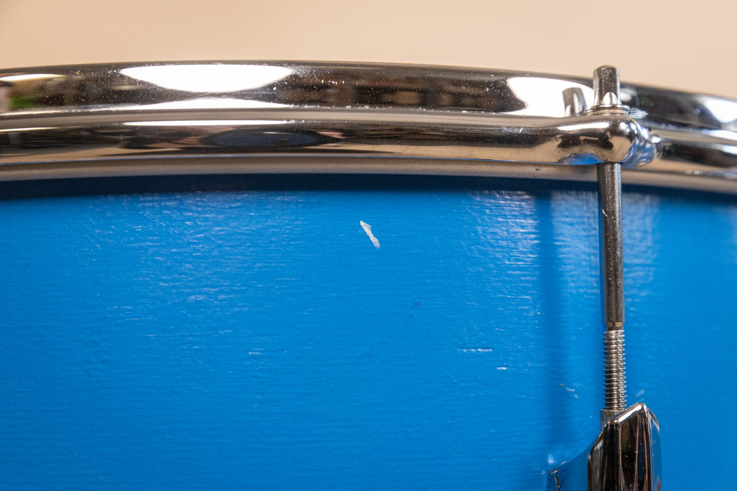 1980s Premier Resonator Blue Drum Set