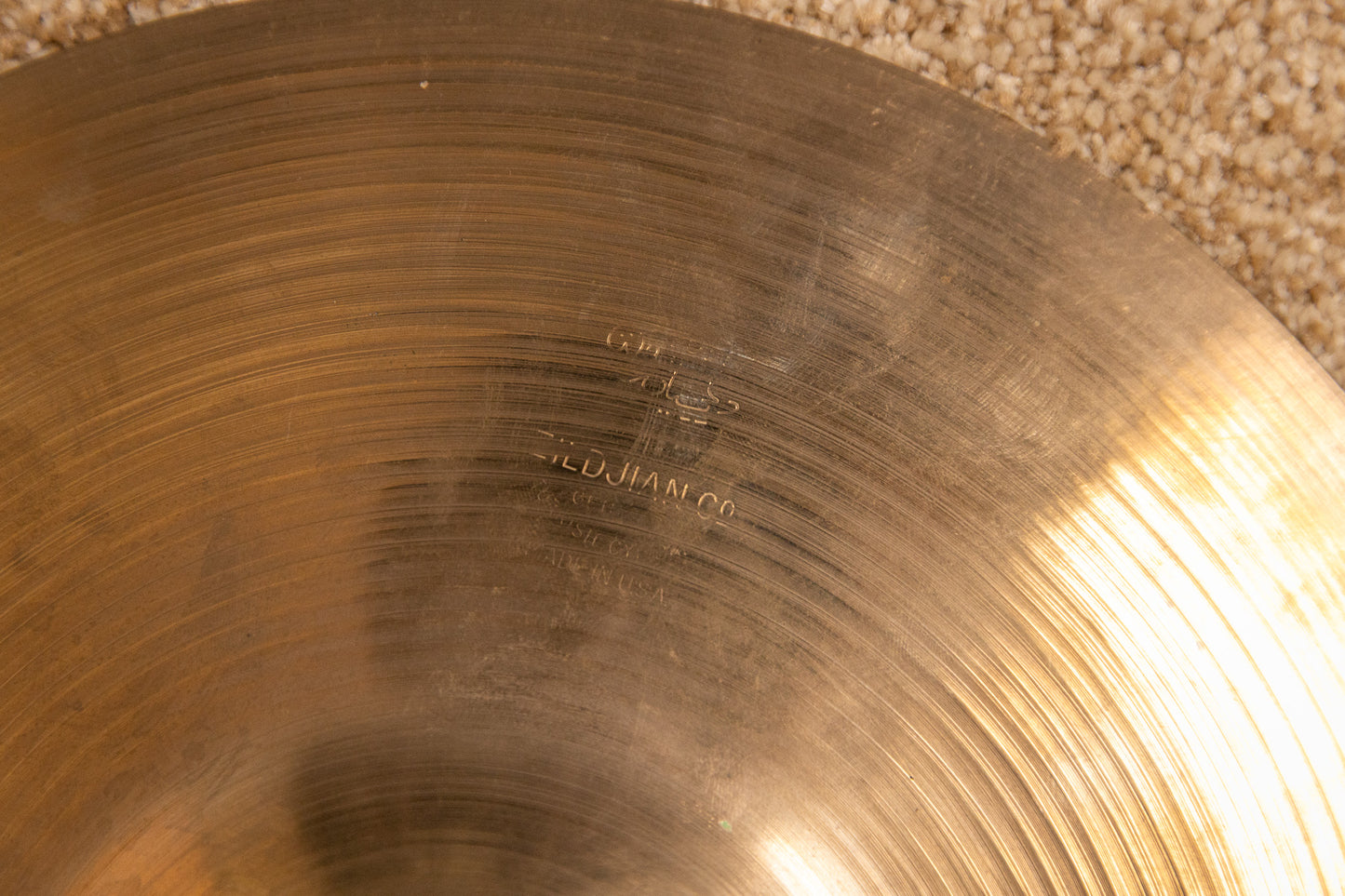 1950s Zildjian 10" A Splash Cymbal 241g