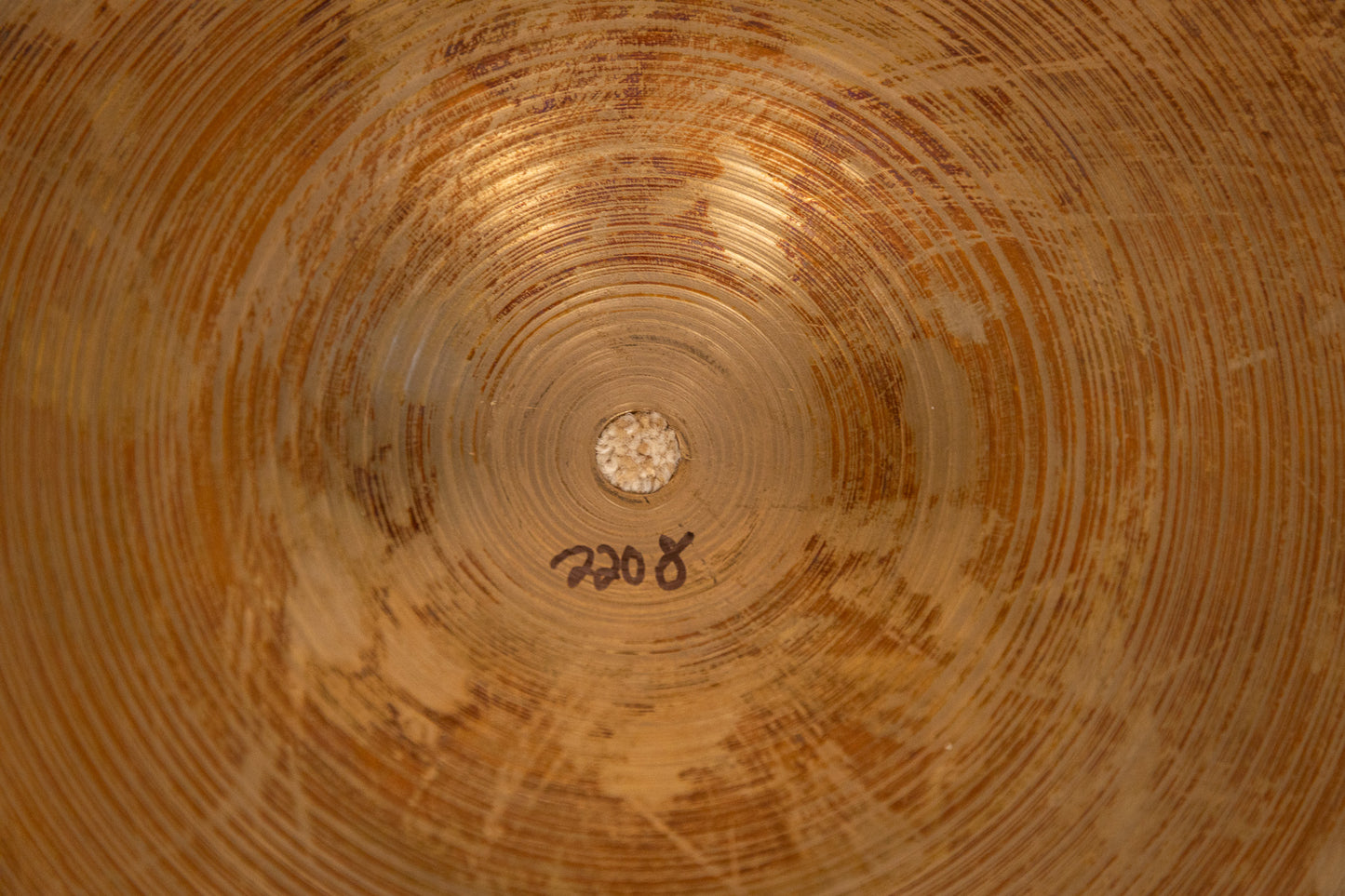 1970s Zildjian 18" A Thin Stamp Ride Cymbal 2208g