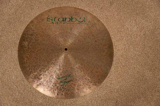 Istanbul Agop 20" Signature Flat Ride Cymbal 1843g