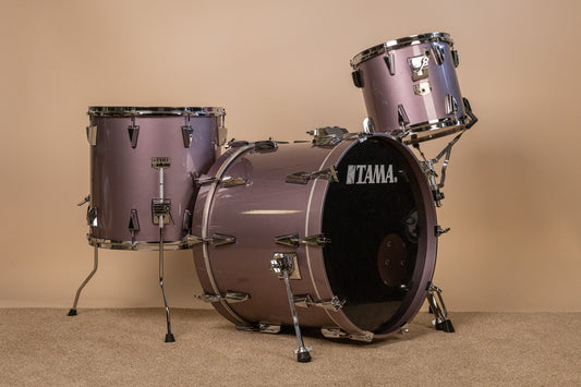 1980s Tama Granstar Heather Metallic Drum Set