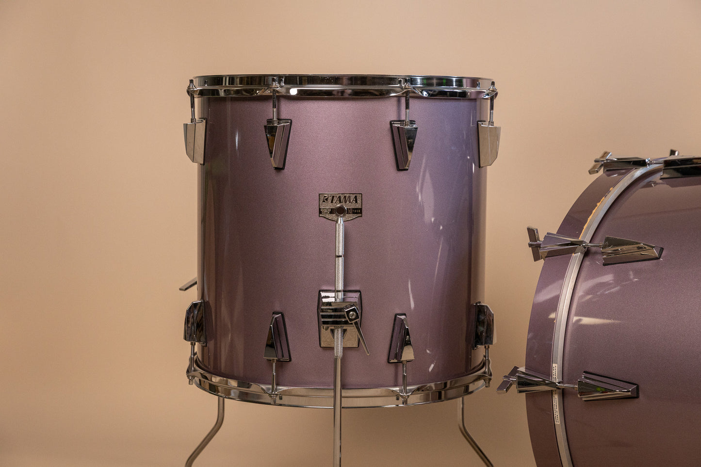 1980s Tama Granstar Heather Metallic Drum Set