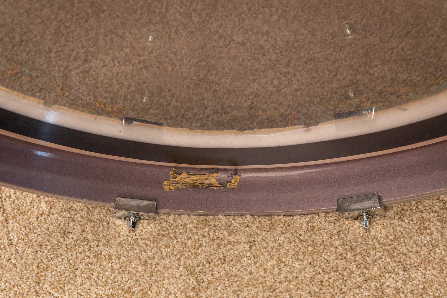 1980s Tama Granstar Heather Metallic Drum Set