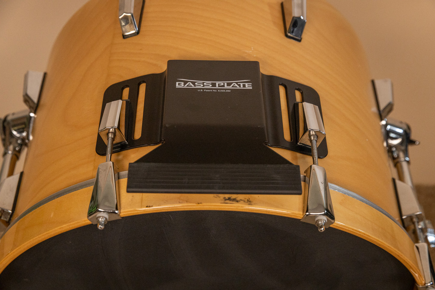 Pearl World Series Natural Satin Drum Set 14x20 8x12 and 14x14