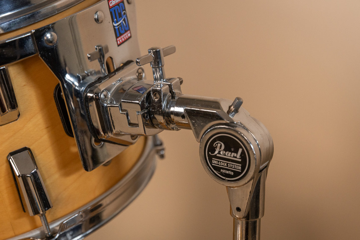 Pearl World Series Natural Satin Drum Set 14x20 8x12 and 14x14