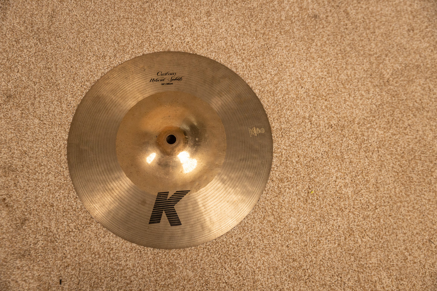 Zildjian 11" K Custom Hybrid Splash Cymbal 409g