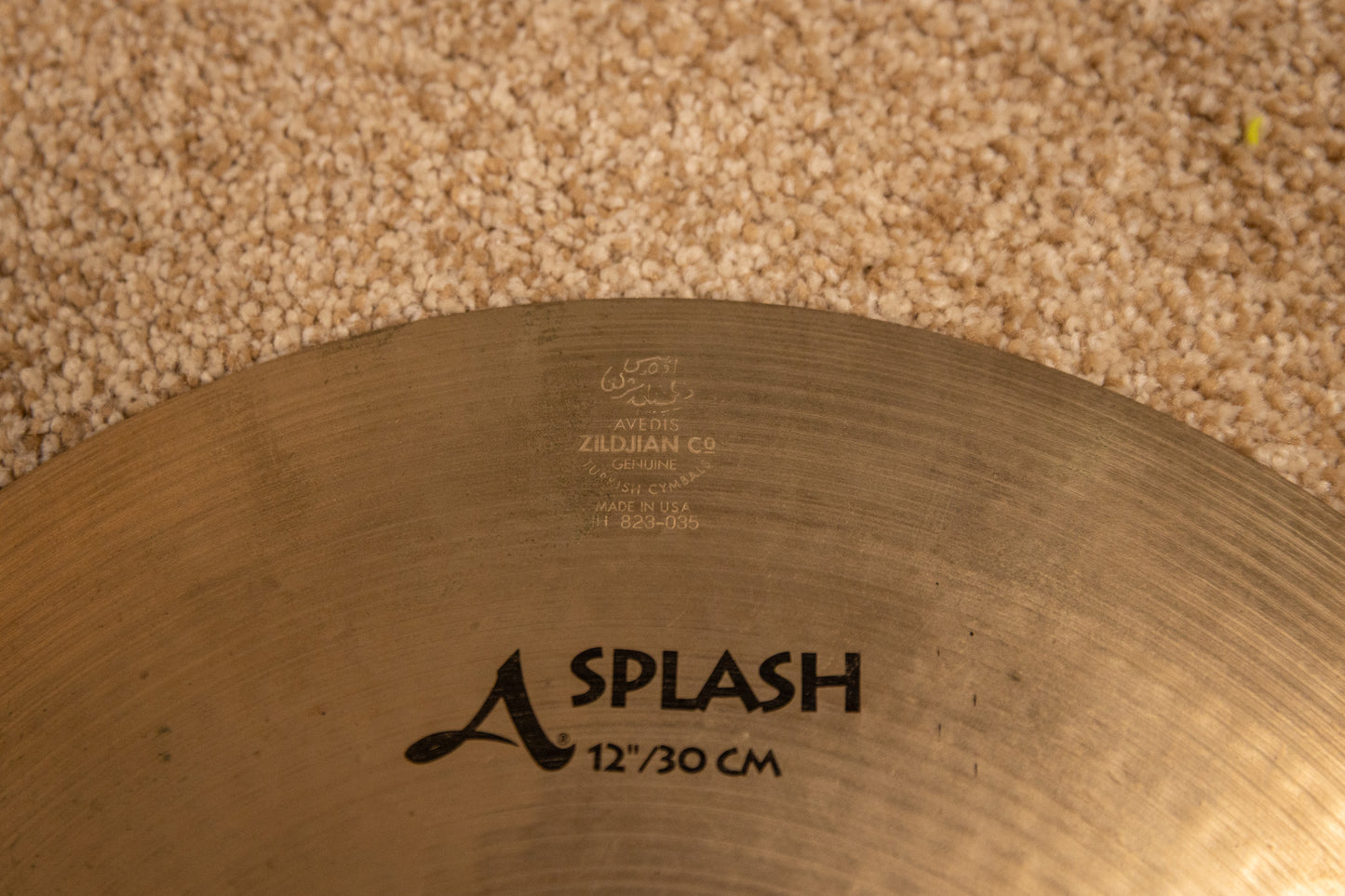 Zildjian 12" A Brilliant Splash Cymbal 380g