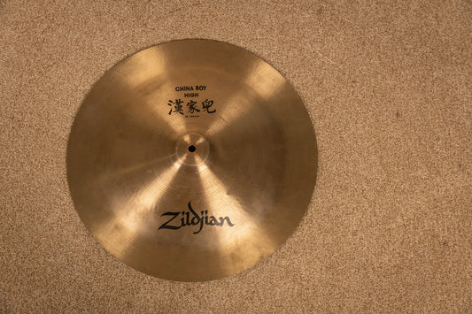1980s Zildjian 18" CO Stamp A China Boy High Cymbal 1304g