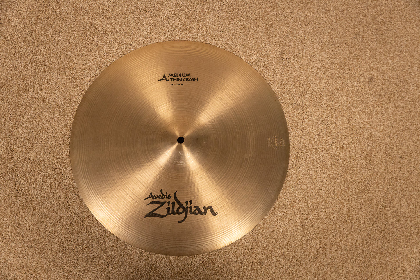 Zildjian 16" A Medium Thin Crash Cymbal 1141g