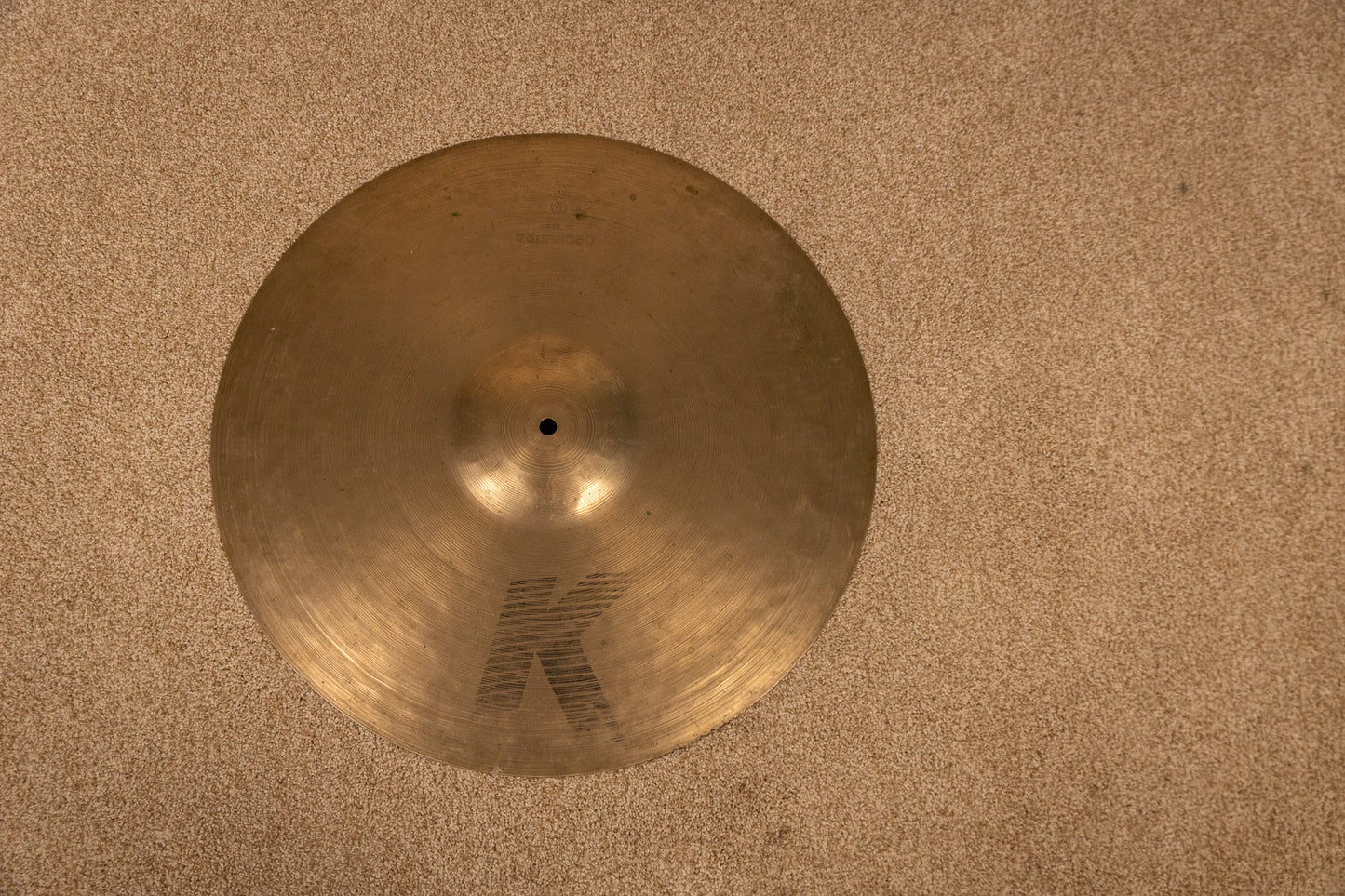 1980s Zildjian 20" EAK Orchestral Cymbal 2547g