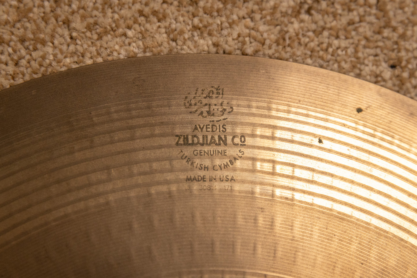 Zildjian 14" A Custom Rezo Hi Hat Cymbals 1059g 1337g