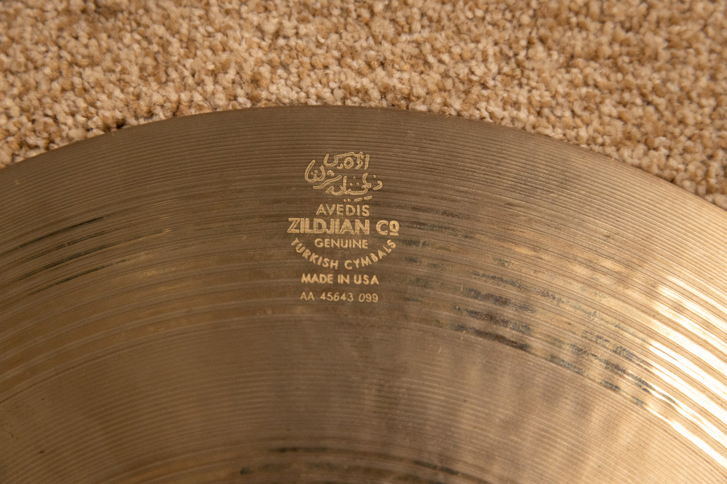 Zildjian 14" A Custom Rezo Hi Hat Cymbals 1059g 1337g