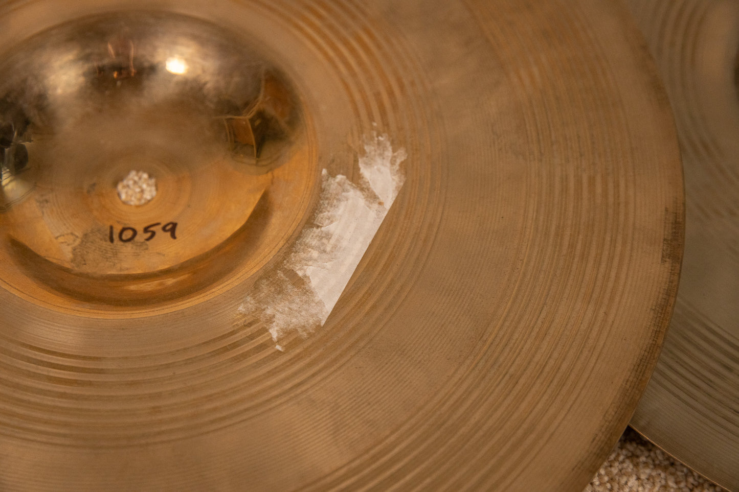 Zildjian 14" A Custom Rezo Hi Hat Cymbals 1059g 1337g