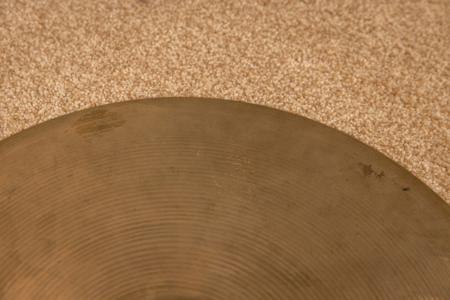 1960s Zildjian 15" A Hi Hat Cymbals 1000g 1290g