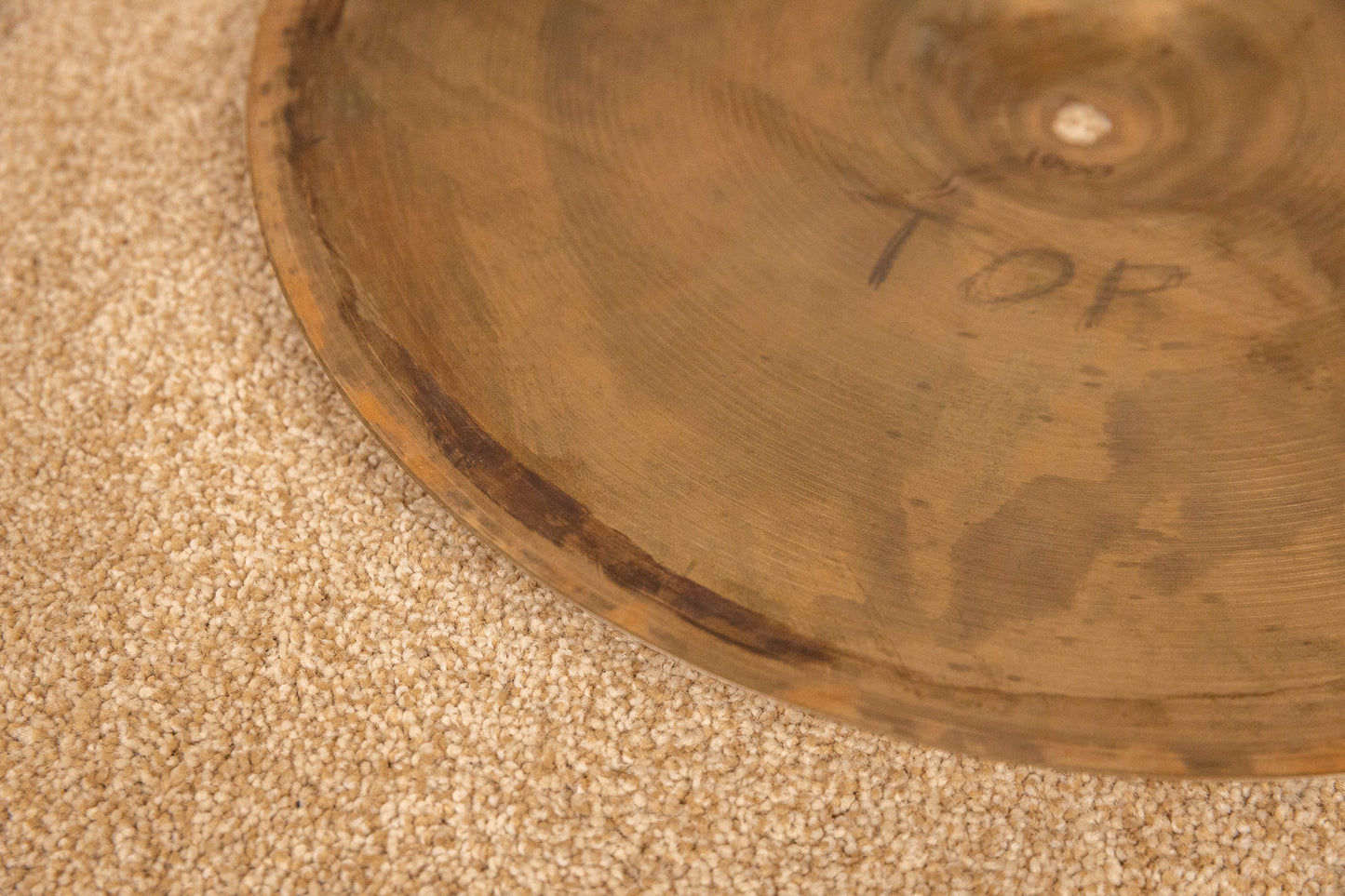 1960s Zildjian 15" A Hi Hat Cymbals 1000g 1290g