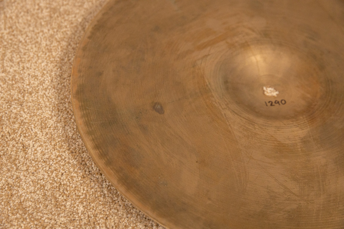 1960s Zildjian 15" A Hi Hat Cymbals 1000g 1290g