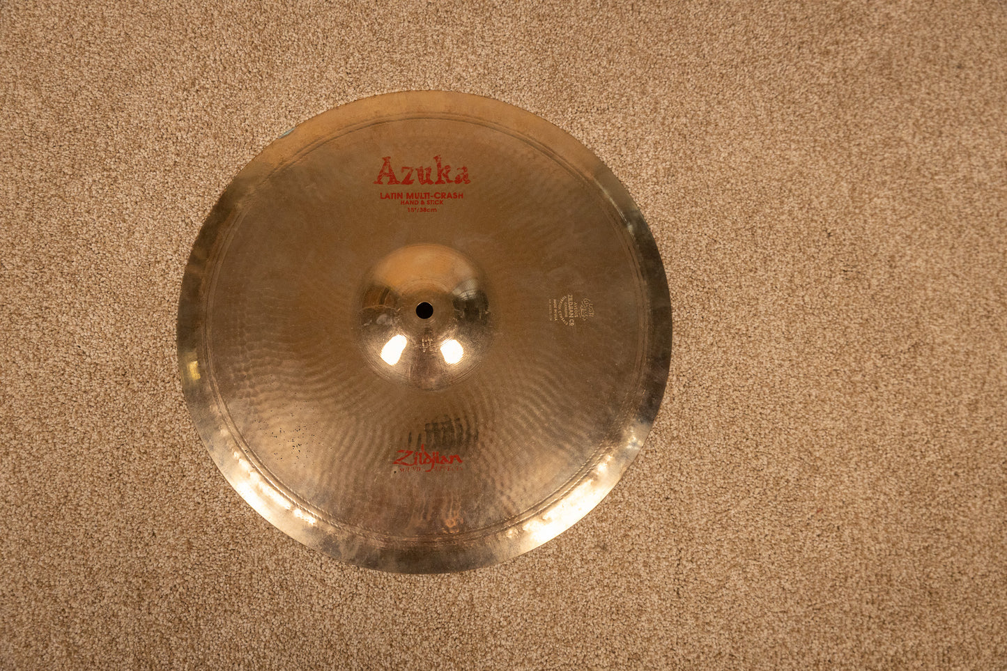 Zildjian 15" FX Azuka Latin Multi-Crash Cymbal 713g
