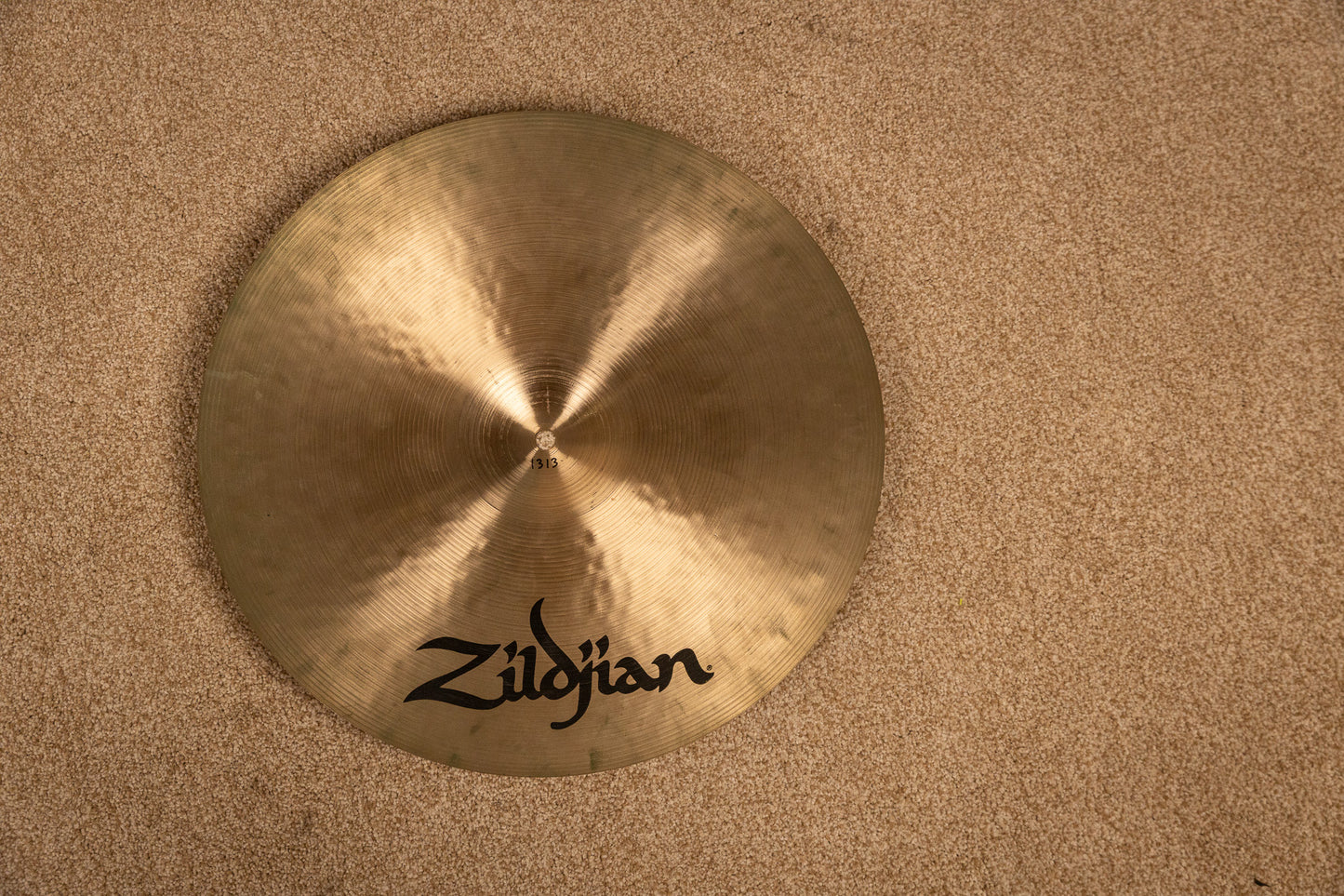 1990s Zildjian 17" K Dark Medium Thin Crash Cymbal 1313g