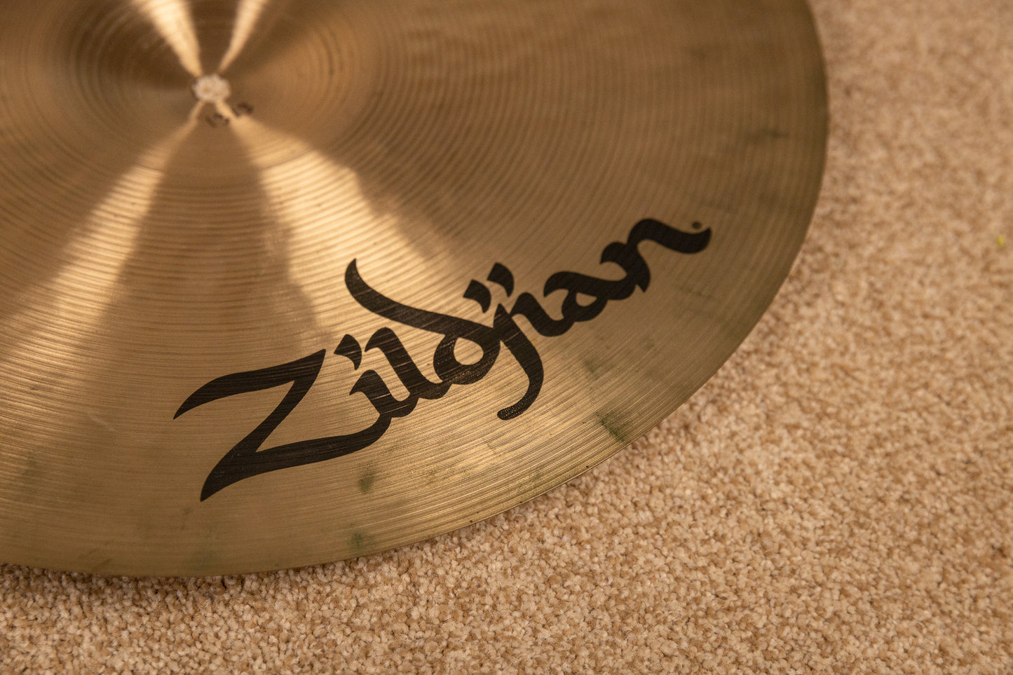 1990s Zildjian 17" K Dark Medium Thin Crash Cymbal 1313g