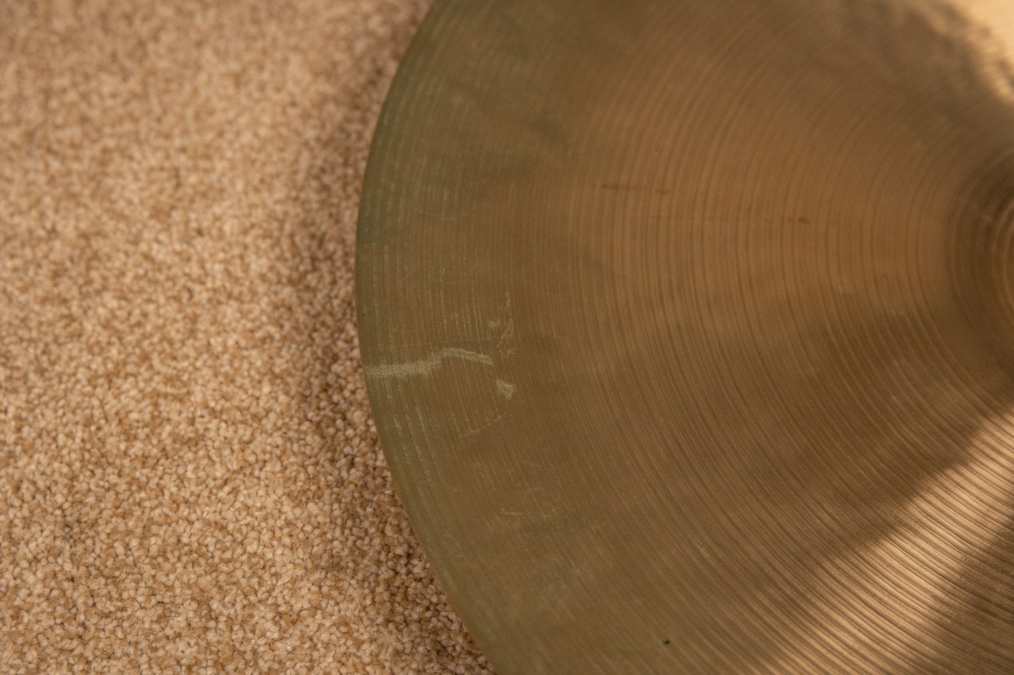 1990s Zildjian 17" K Dark Medium Thin Crash Cymbal 1313g