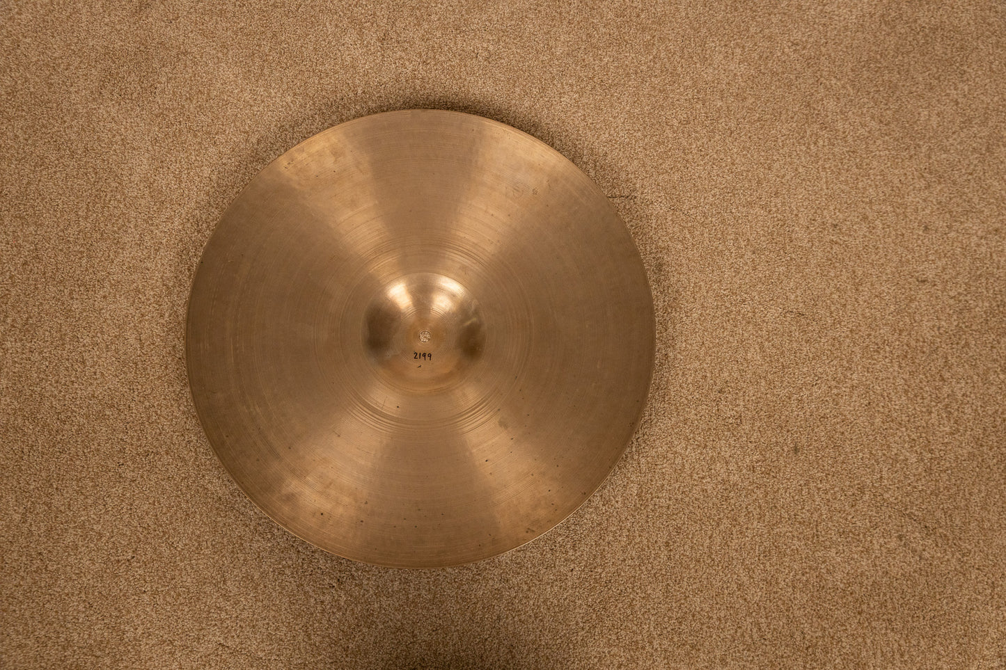 1960s Zildjian 20" A Ride Cymbal 2199g