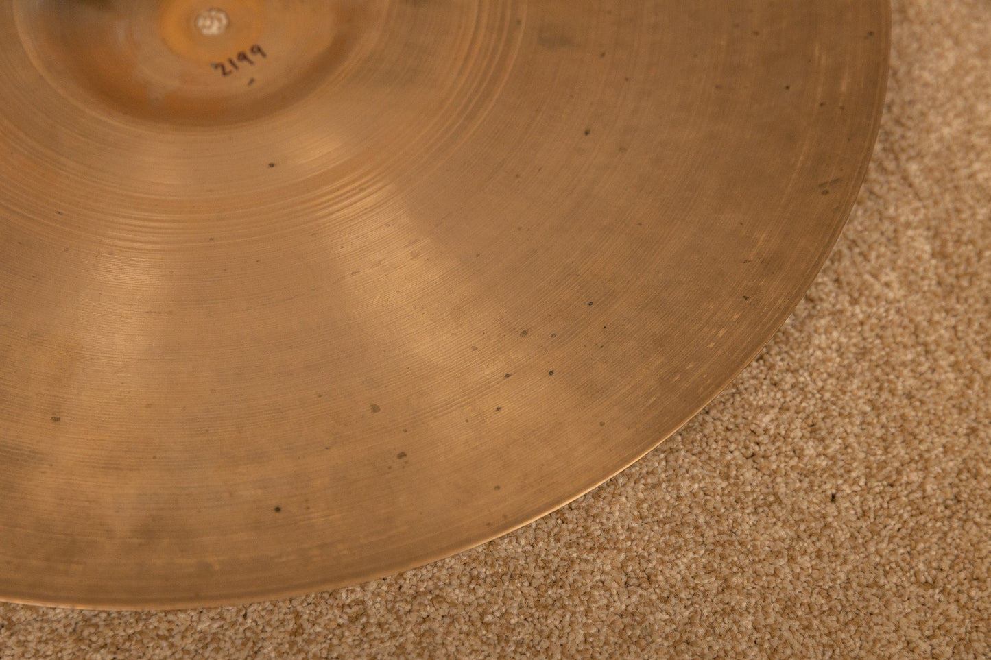 1960s Zildjian 20" A Ride Cymbal 2199g