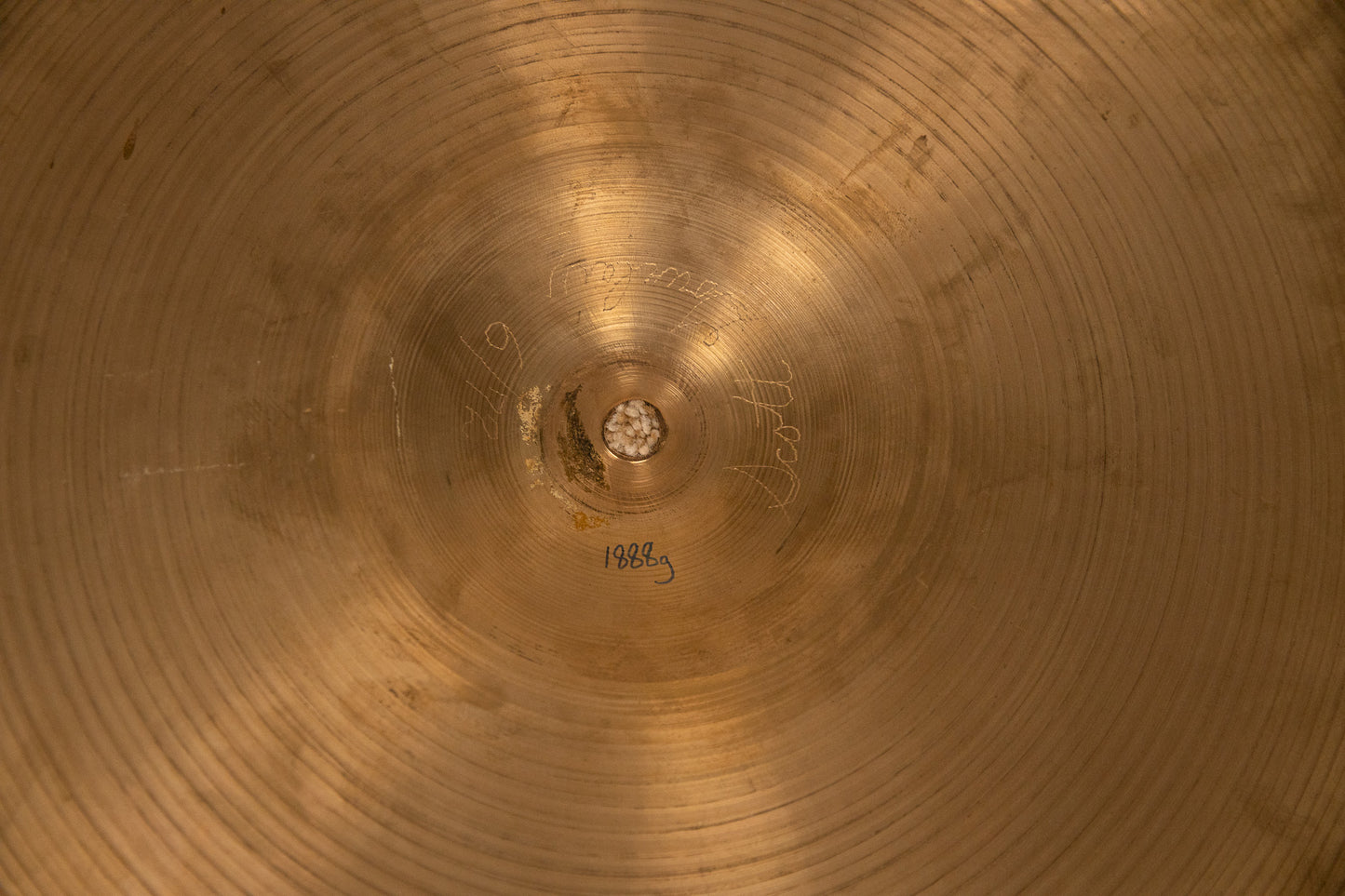 1960s Zildjian 20" A Ride Cymbal 1888g