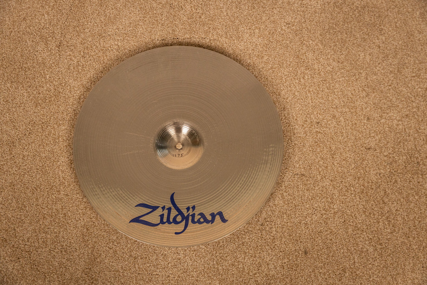 1990s Zildjian 17" Platinum Thin Crash Cymbal 1175g