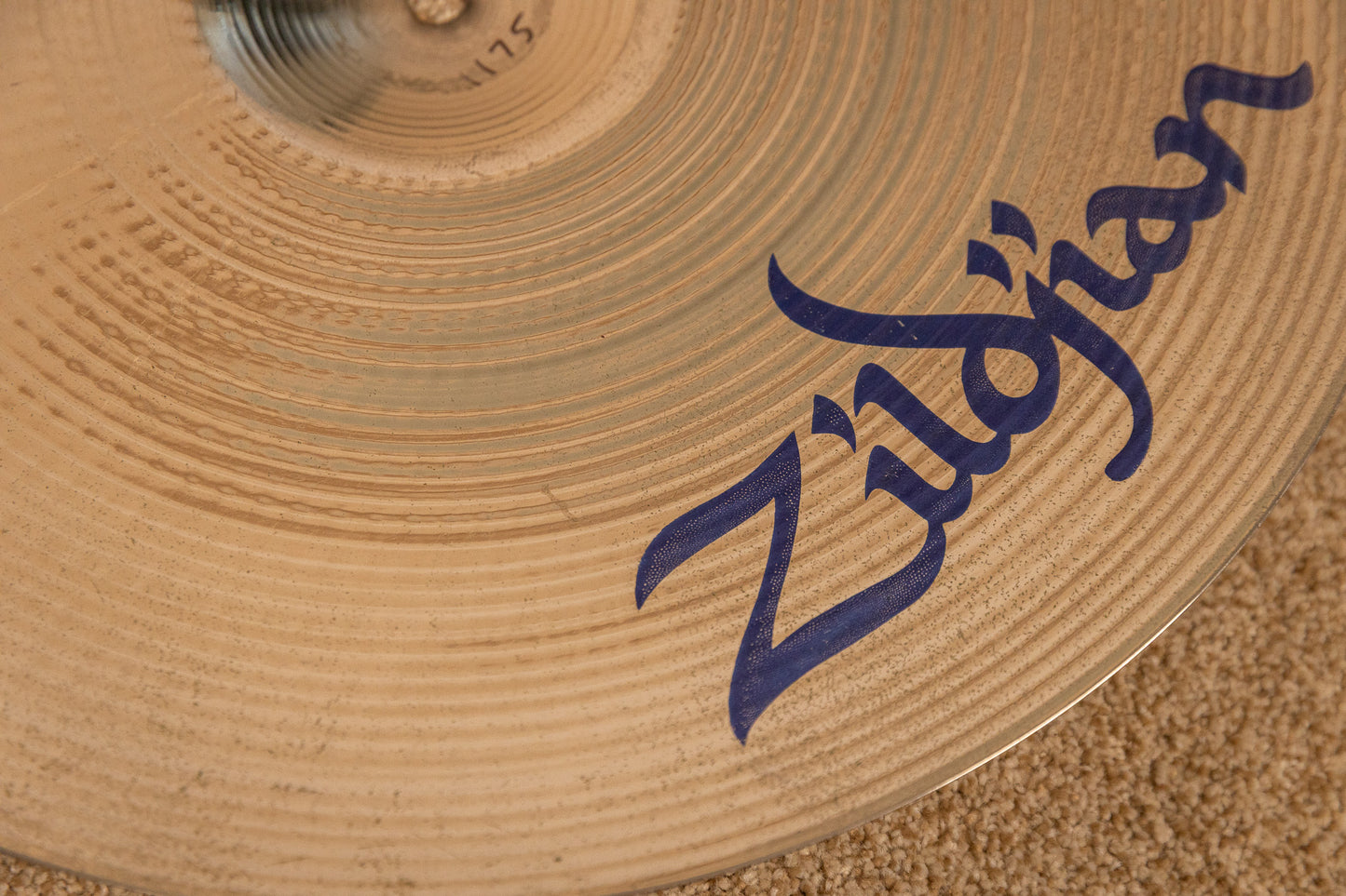 1990s Zildjian 17" Platinum Thin Crash Cymbal 1175g