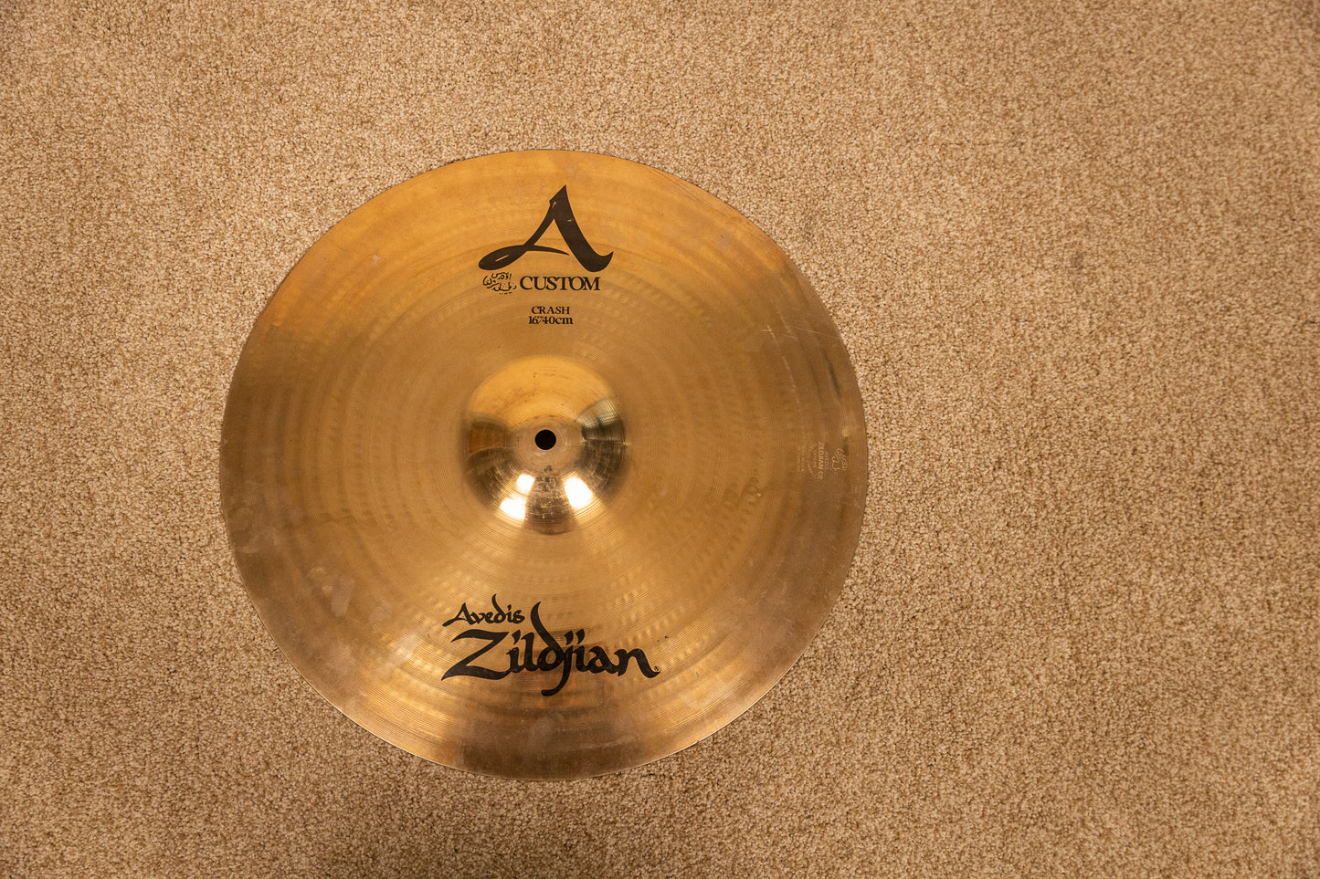 2002 Zildjian 16" A Custom Crash Cymbal 1059g