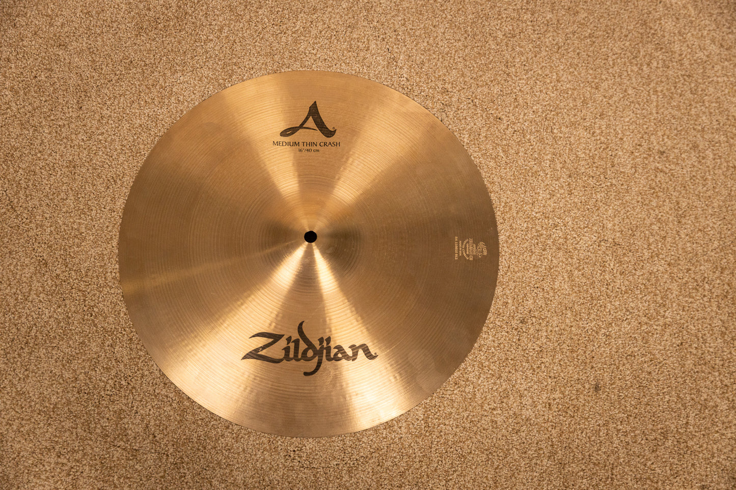 2021 Zildjian 16" A Medium Thin Crash Cymbal 1021g