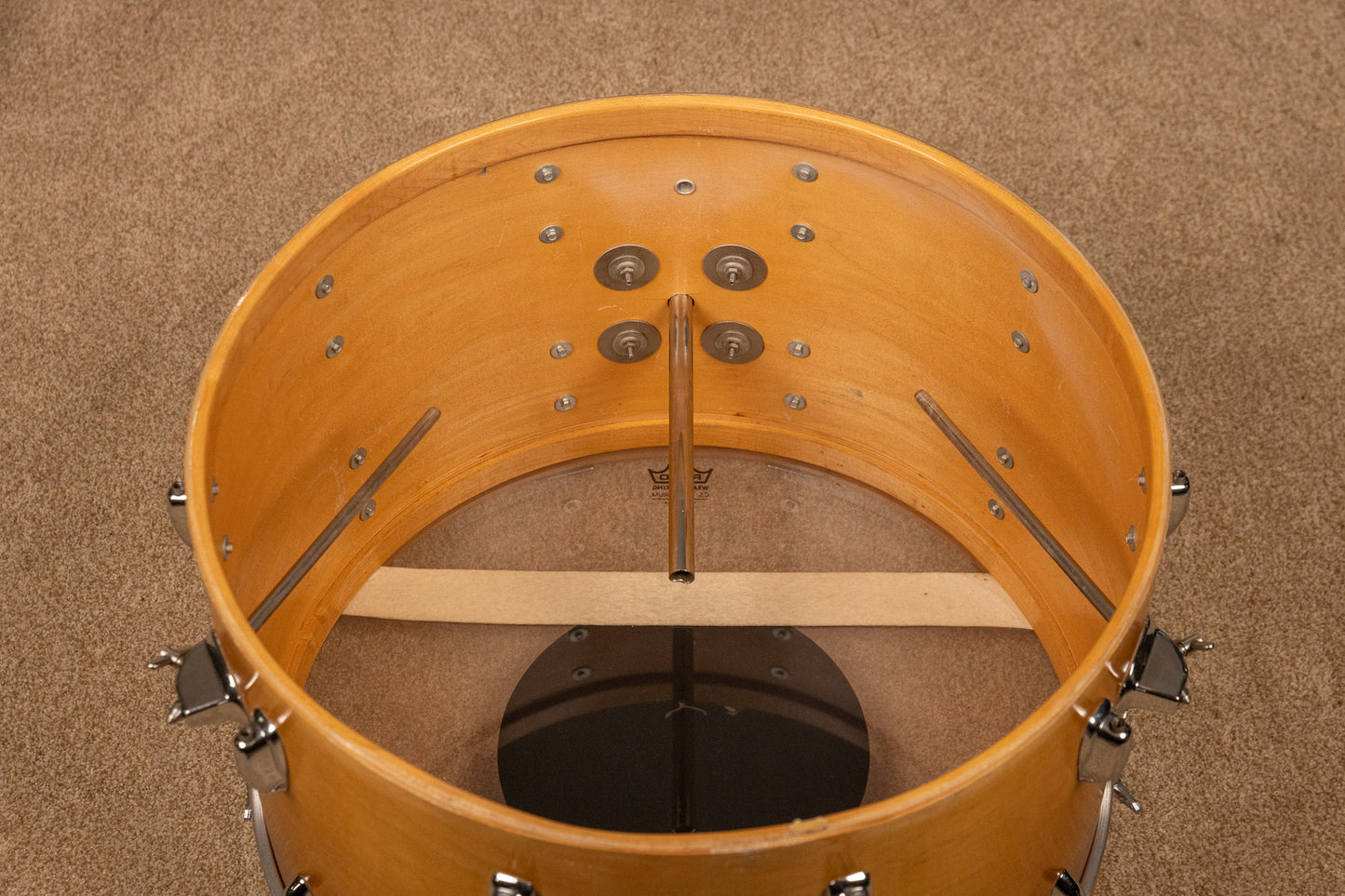 1970s Slingerland "New Rock" Maple Wood Drum Set
