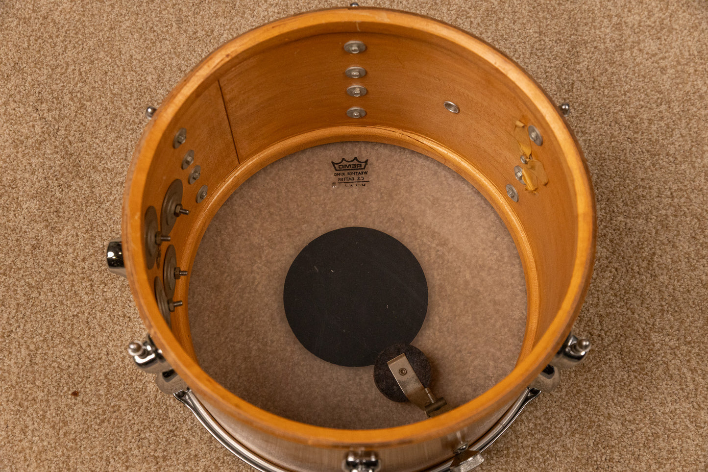 1970s Slingerland "New Rock" Maple Wood Drum Set