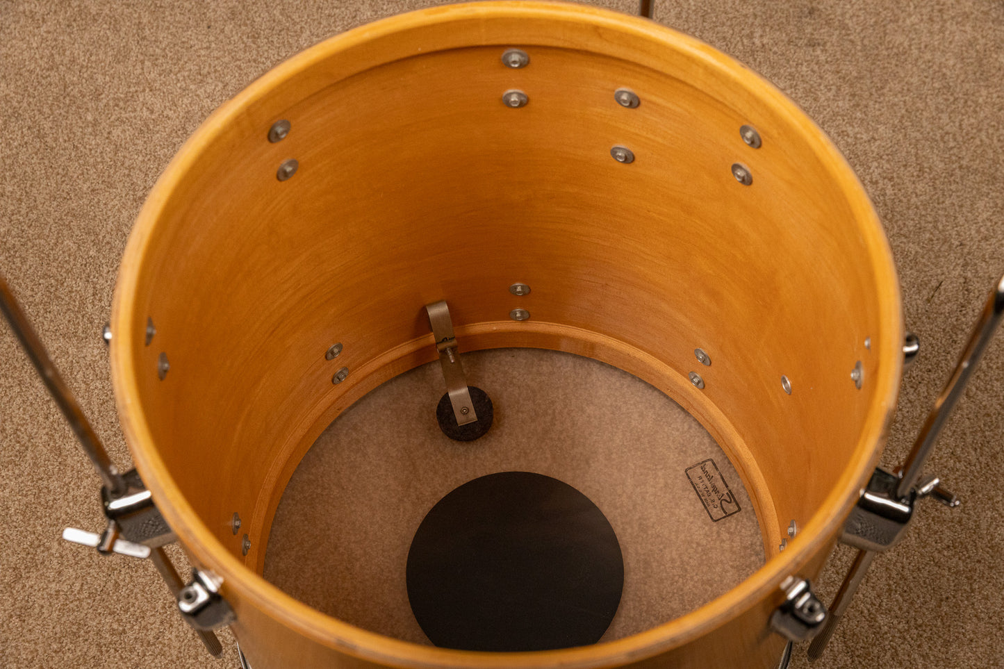 1970s Slingerland "New Rock" Maple Wood Drum Set