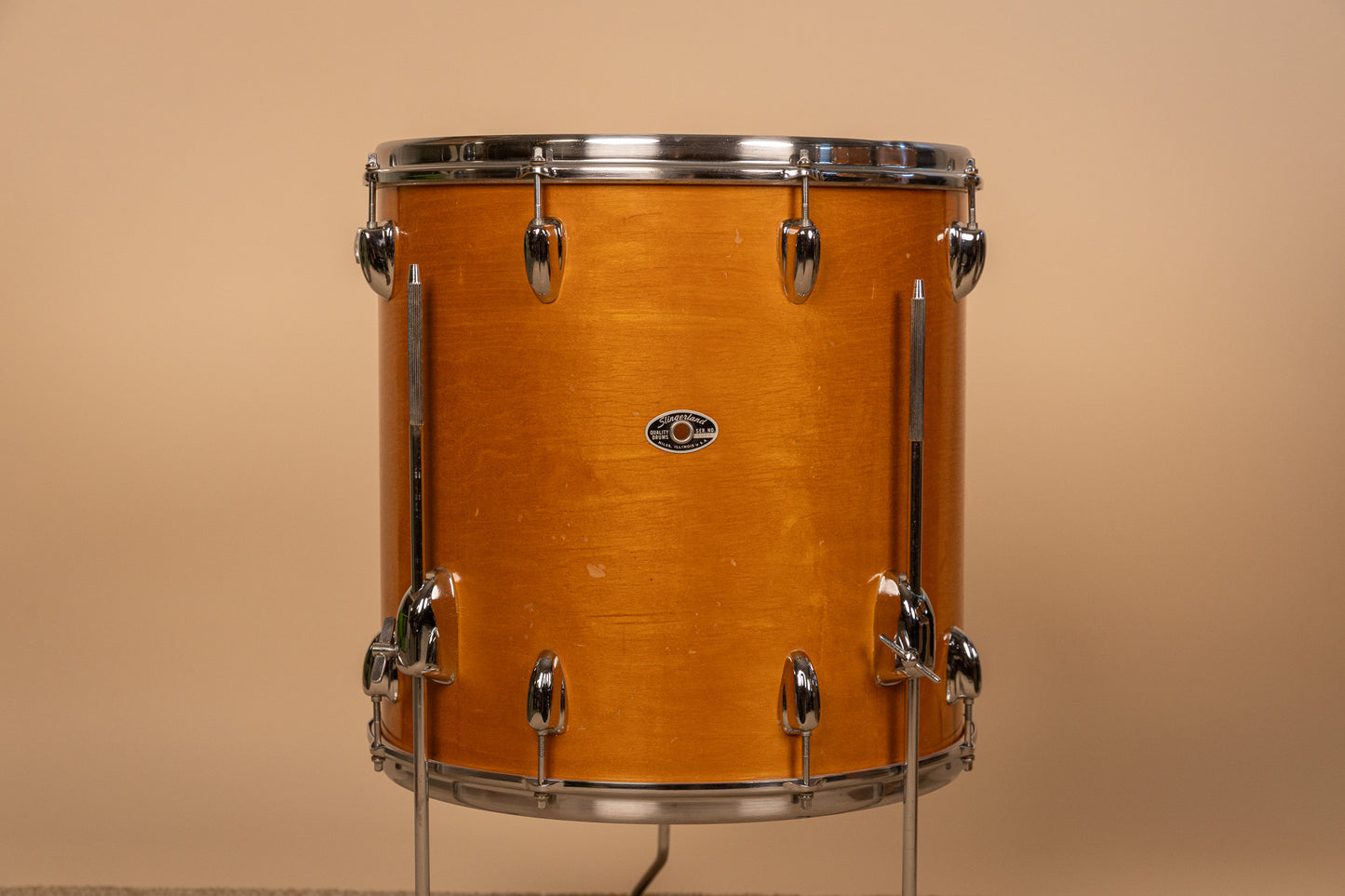 1970s Slingerland "New Rock" Maple Wood Drum Set