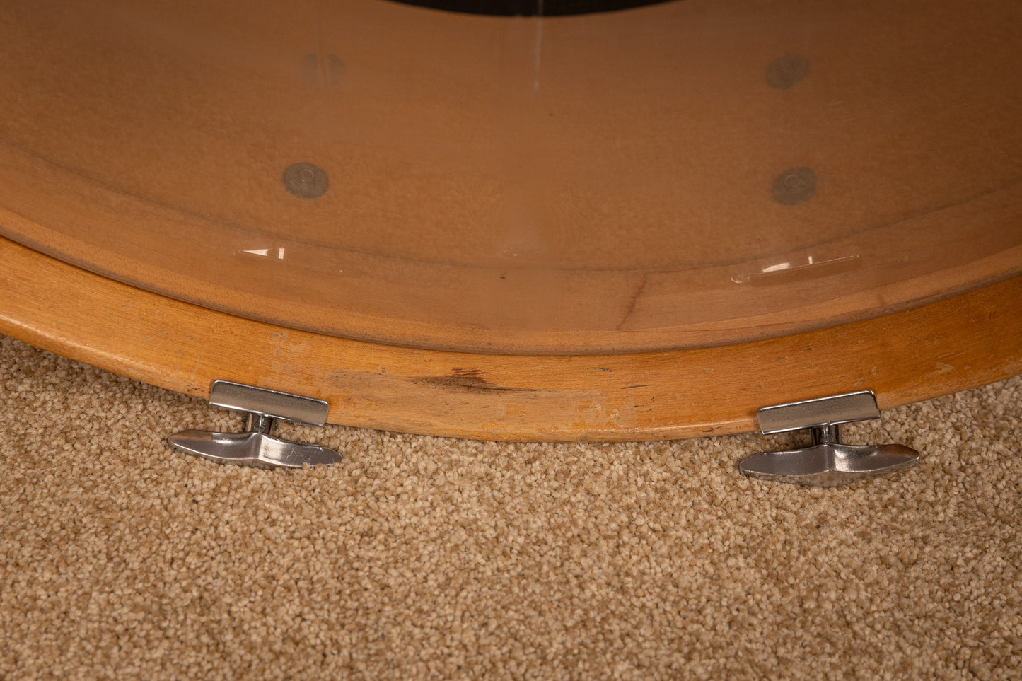 1970s Slingerland "New Rock" Maple Wood Drum Set
