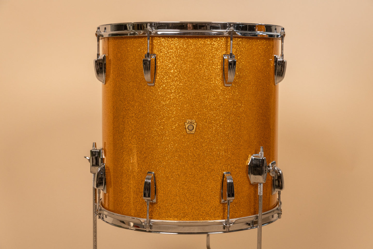 1960s Ludwig Gold Sparkle Super Classic Drum Set