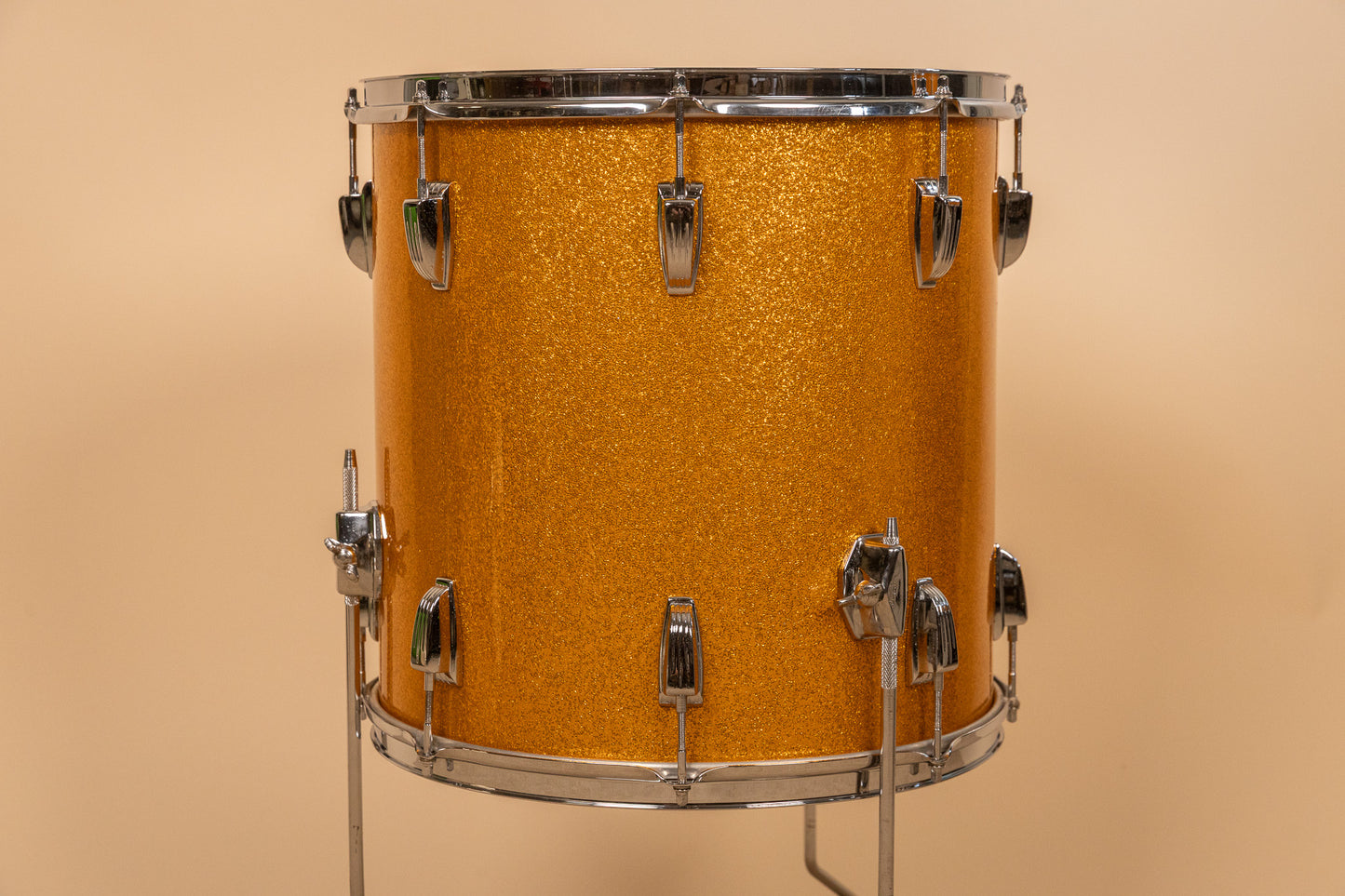 1960s Ludwig Gold Sparkle Super Classic Drum Set