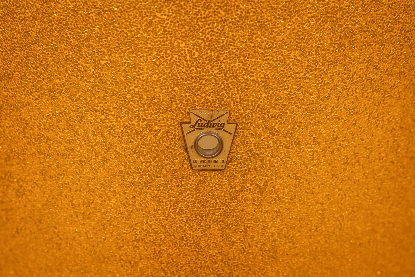 1960s Ludwig Gold Sparkle Super Classic Drum Set
