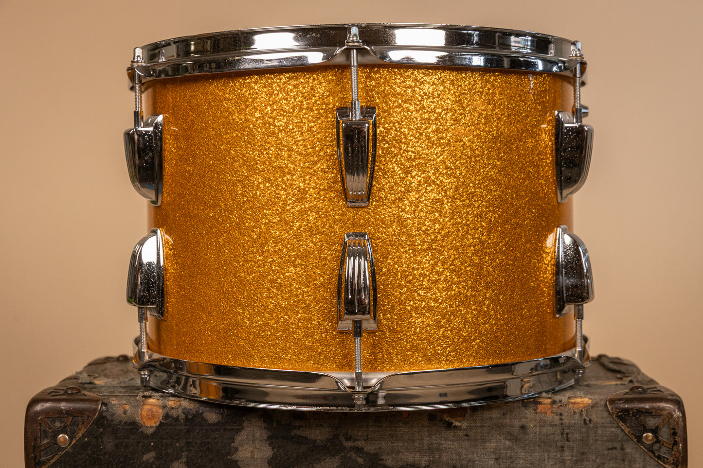 1960s Ludwig Gold Sparkle Super Classic Drum Set