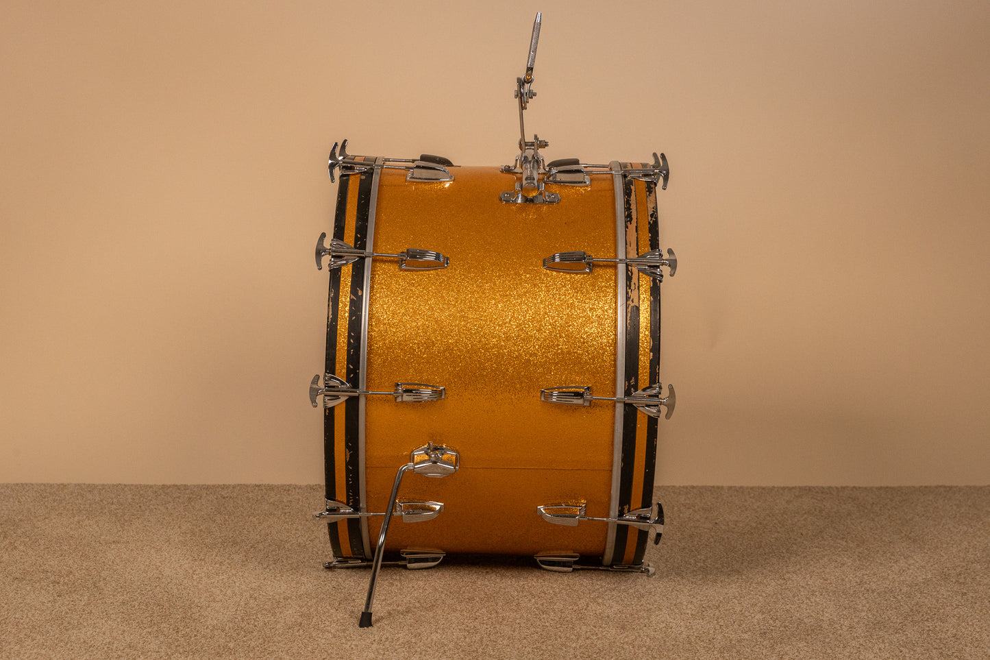 1960s Ludwig Gold Sparkle Super Classic Drum Set