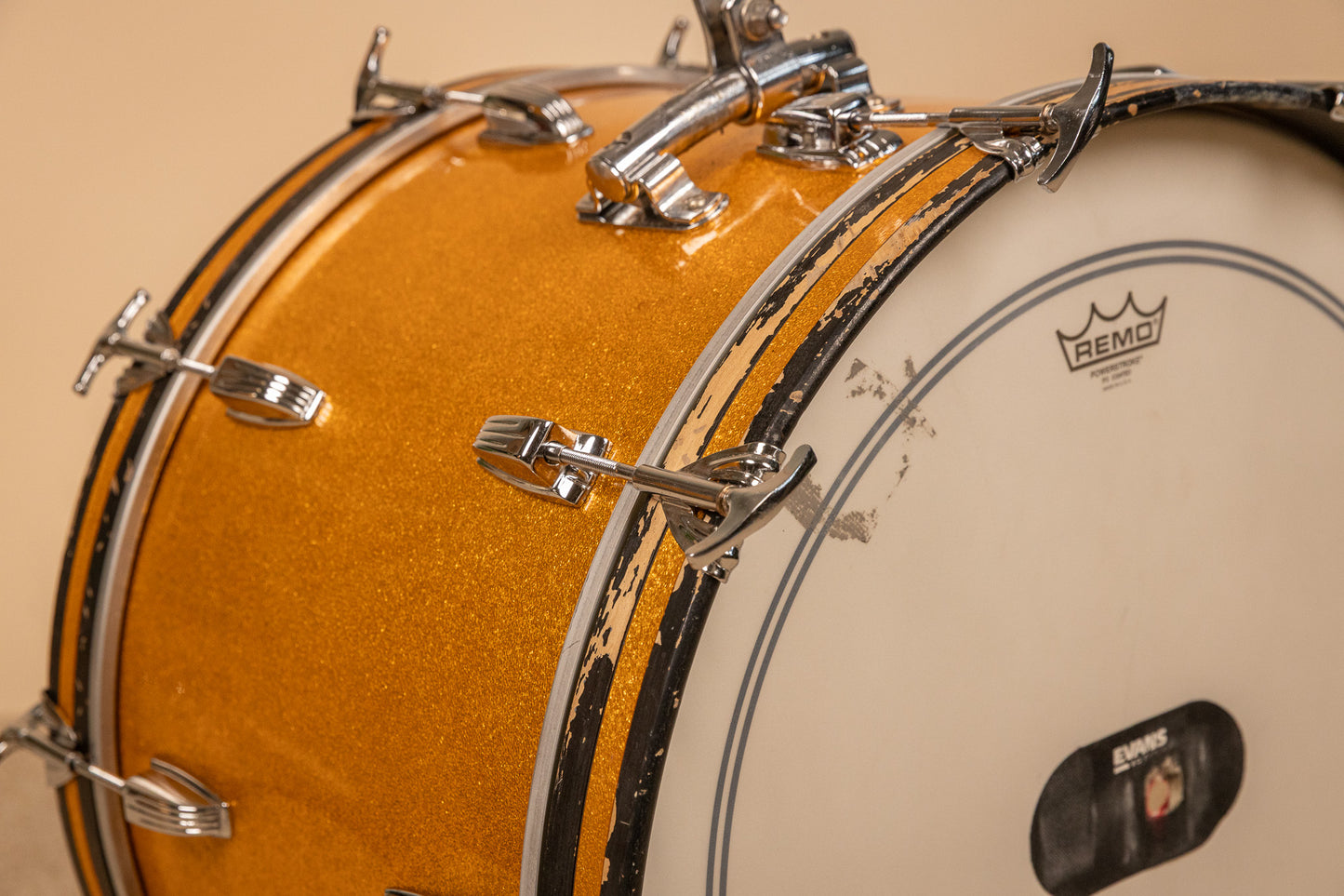 1960s Ludwig Gold Sparkle Super Classic Drum Set