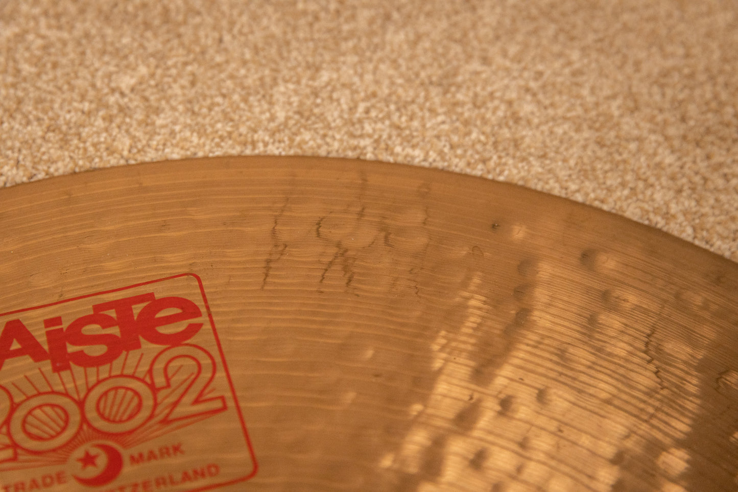 Paiste 22" 2002 Heavy Ride Cymbal 3548g