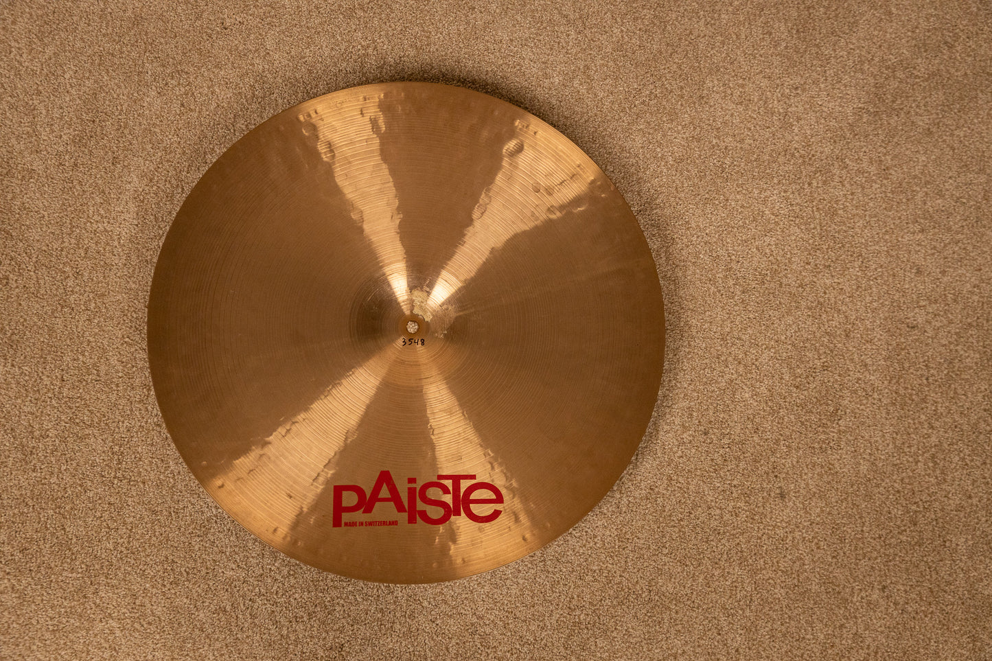Paiste 22" 2002 Heavy Ride Cymbal 3548g