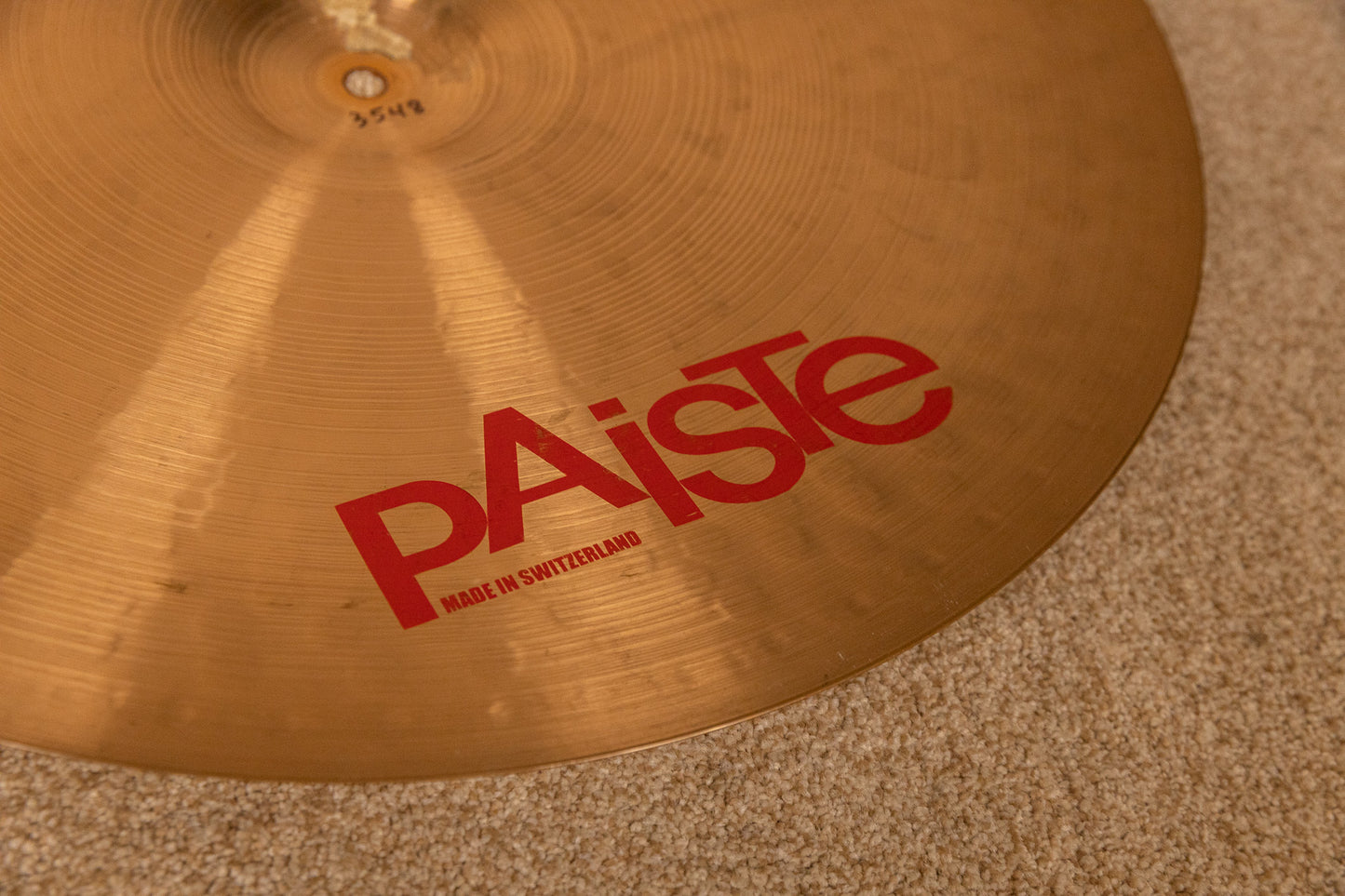Paiste 22" 2002 Heavy Ride Cymbal 3548g