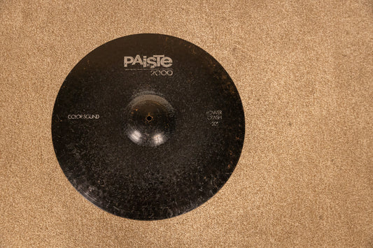 Paiste 20" 2000 Color Sound Power Crash Cymbal 2330g