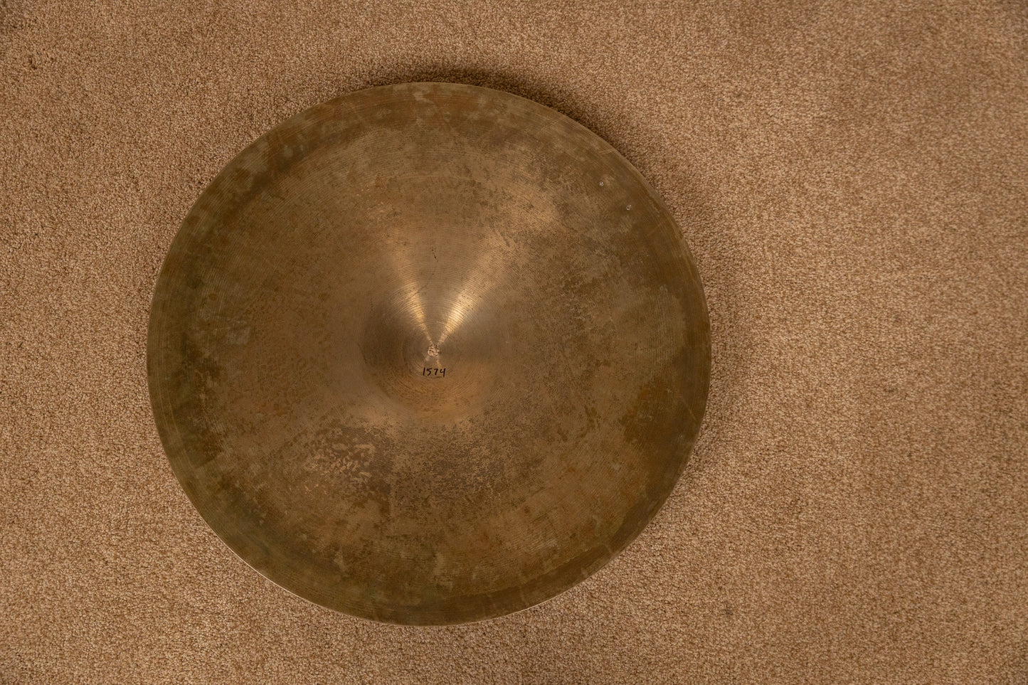 Vintage Krut 20" Sizzle Crash Ride Cymbal 1574g