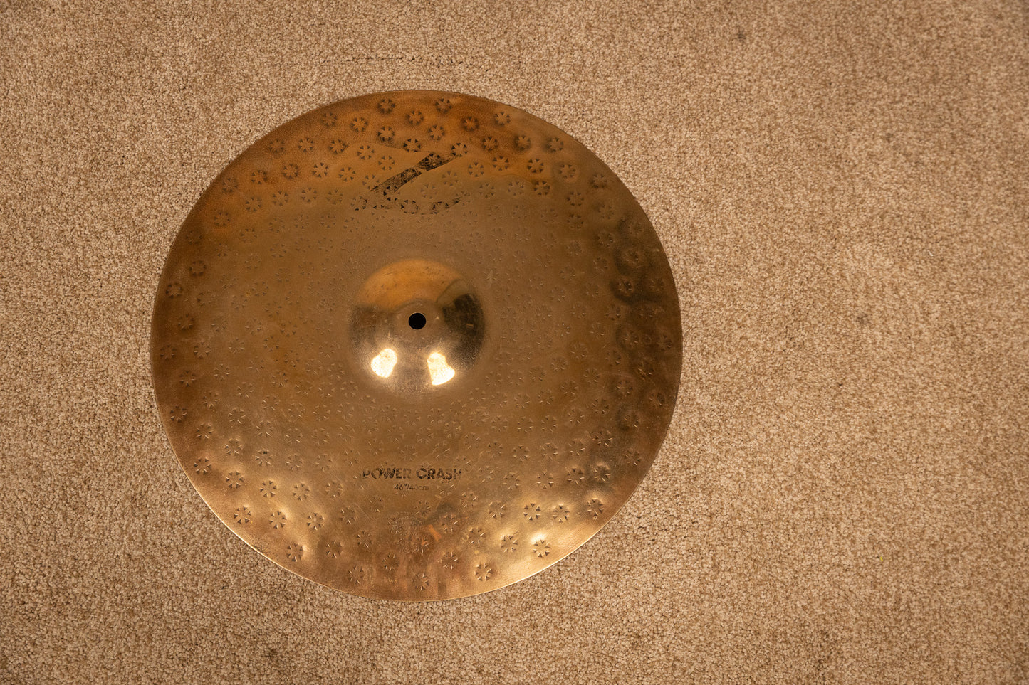 1980s Zildjian 16" Z Power Crash Cymbal 1205g