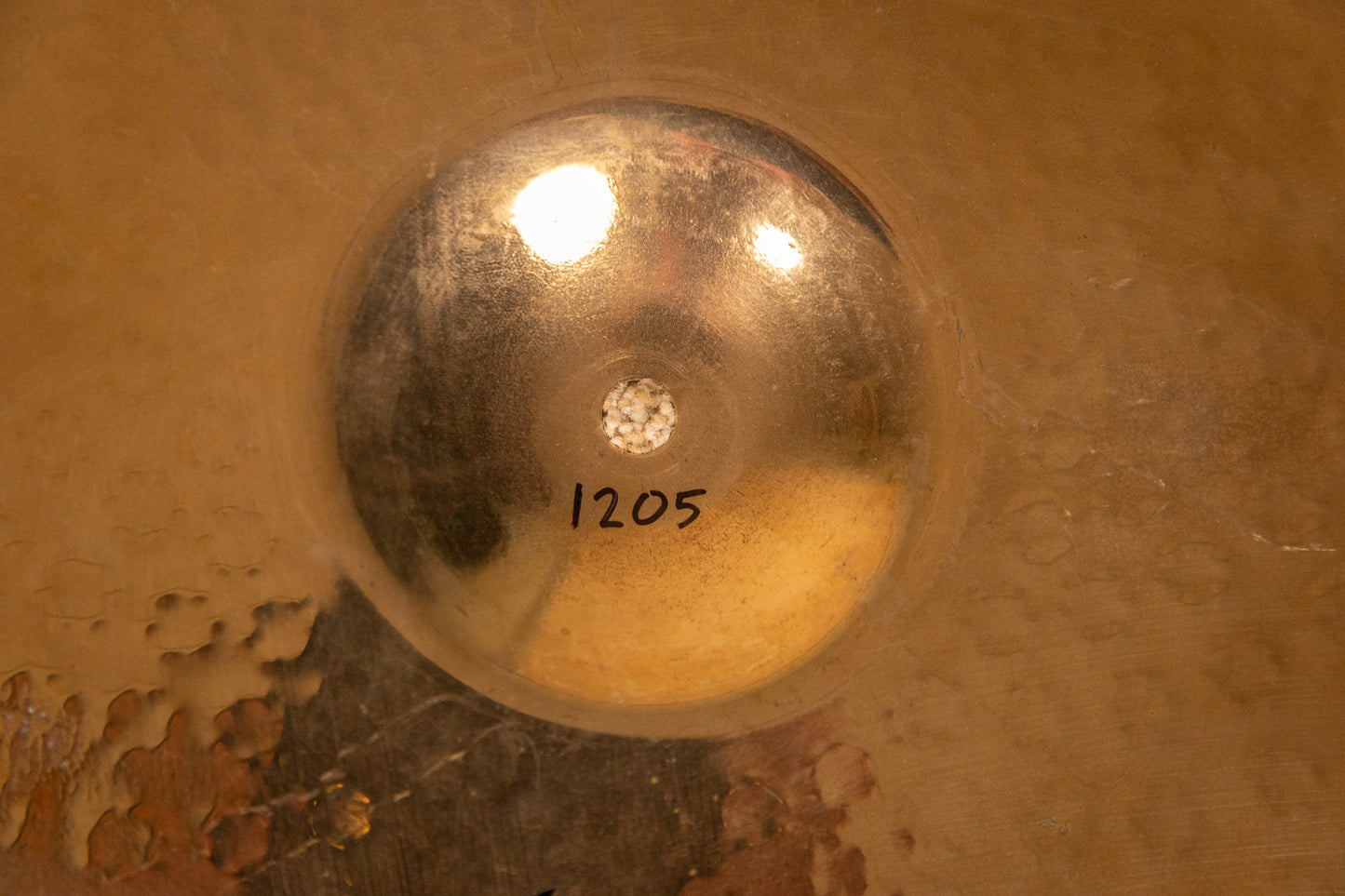 1980s Zildjian 16" Z Power Crash Cymbal 1205g